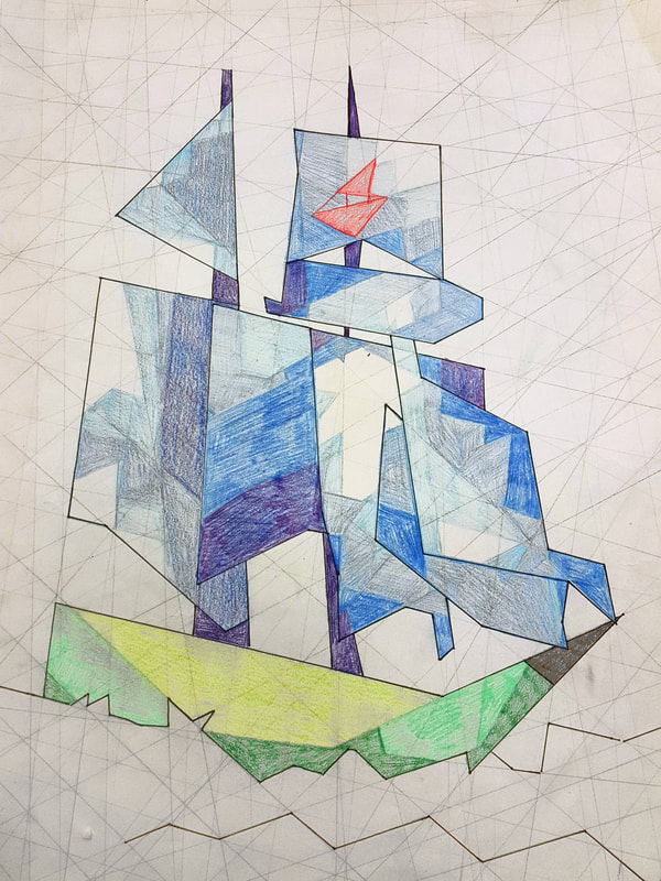 cubism drawing for beginners